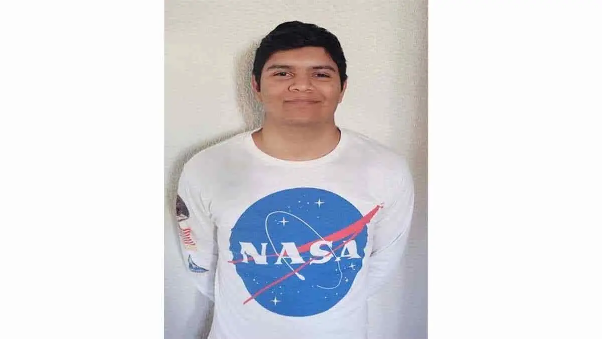 Gana concurso para ir a la NASA		