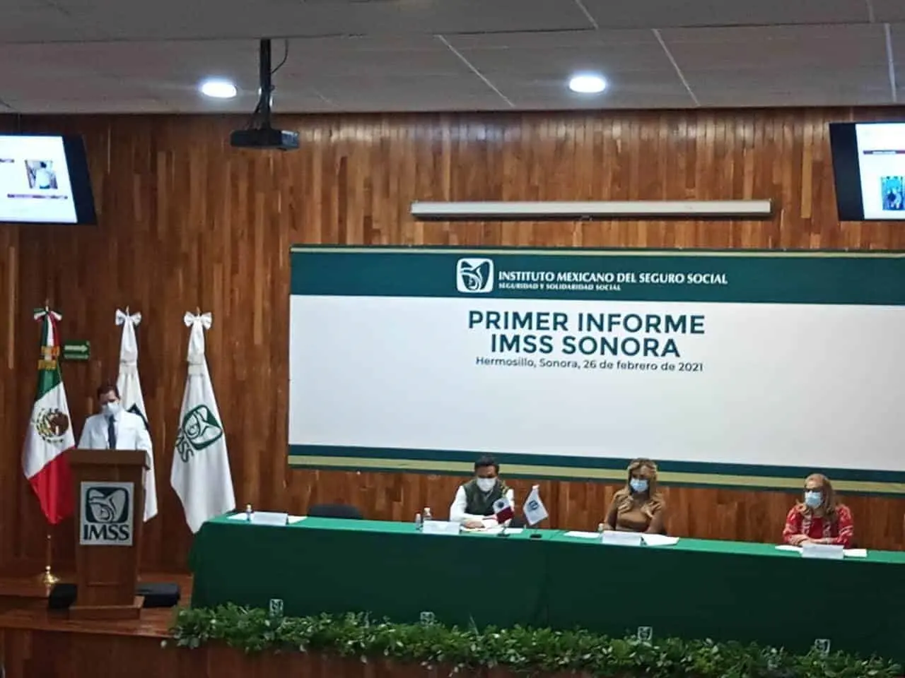 Pandemia, principal reto para IMSS		
