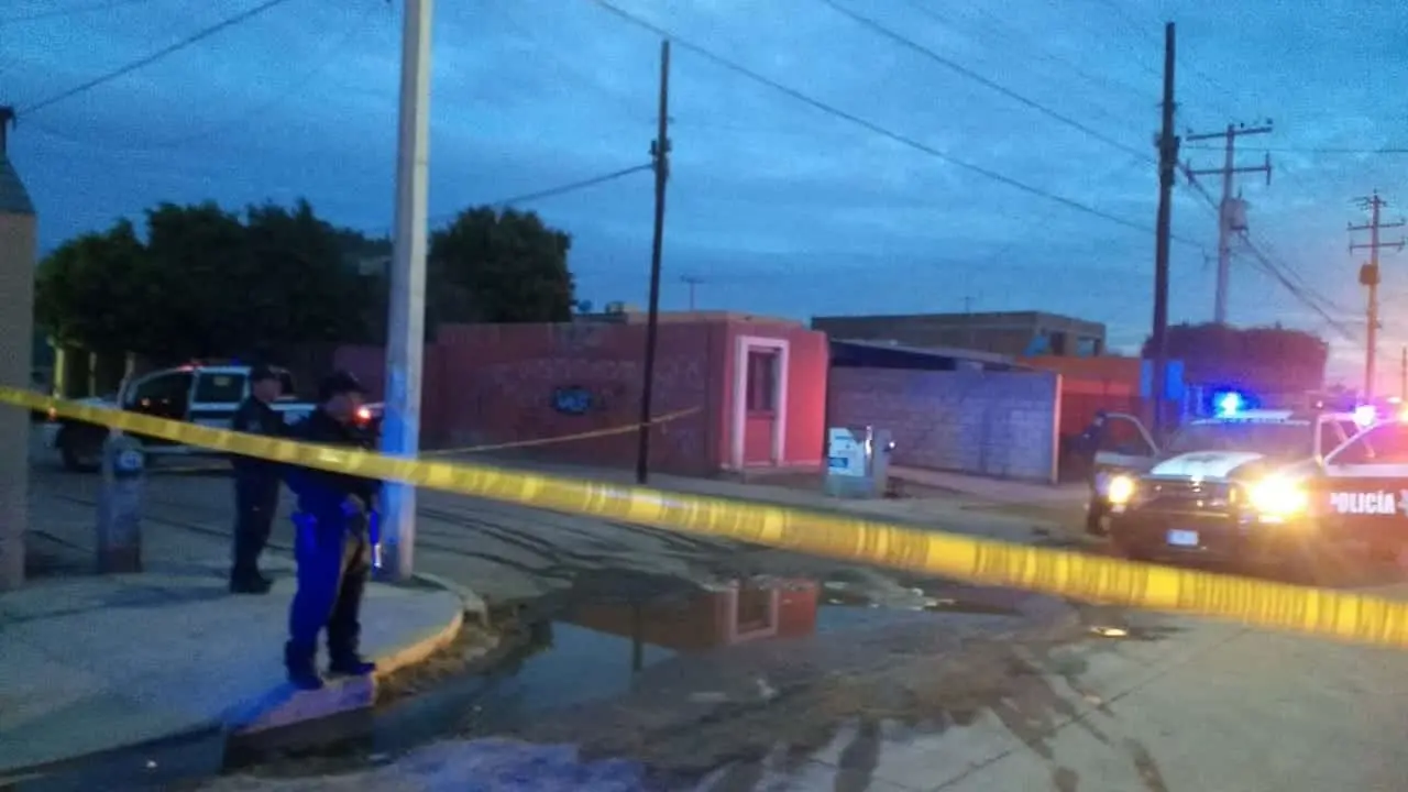 Lesionan a persona con arma de fuego