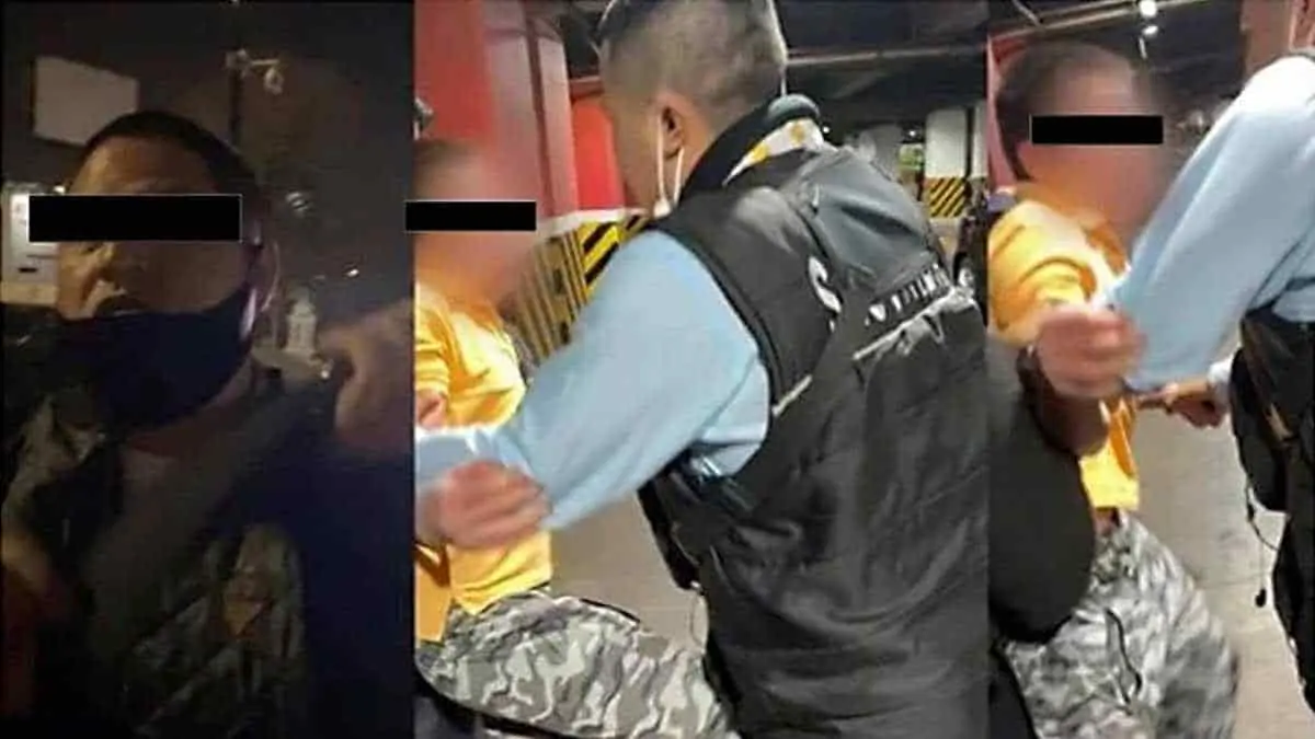 VIDEO: Guardias golpean a niño por vender dulces en centro comercial