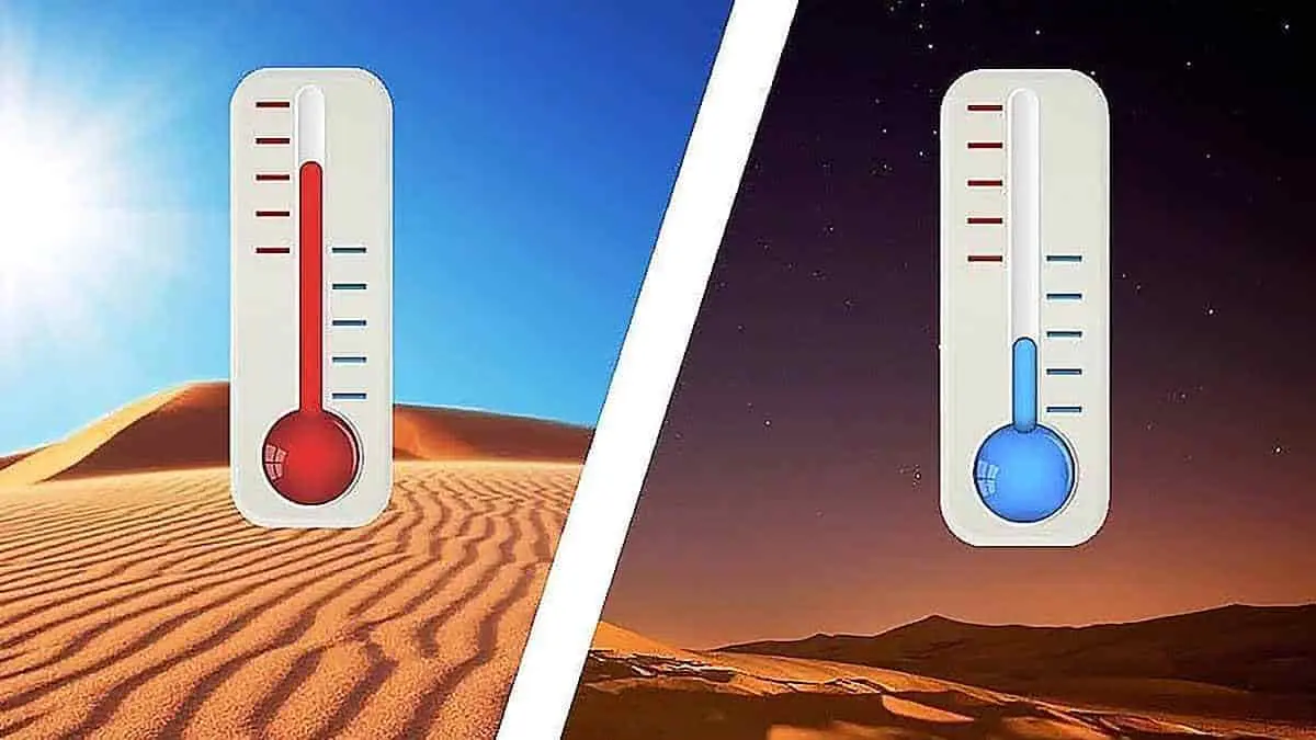 Atentos a los cambios de temperatura
