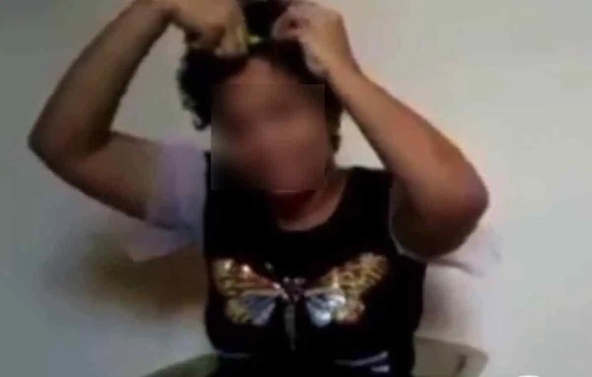 Video. Esposa confiesa infidelidad y se rapa para que no la maten