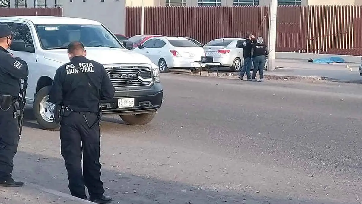 Acribillan a uno afuera de la Fiscalía