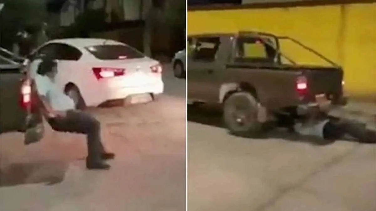 VIDEO: Y el óscar es para... ¡Pastor evangélico que finge ser atropellado!