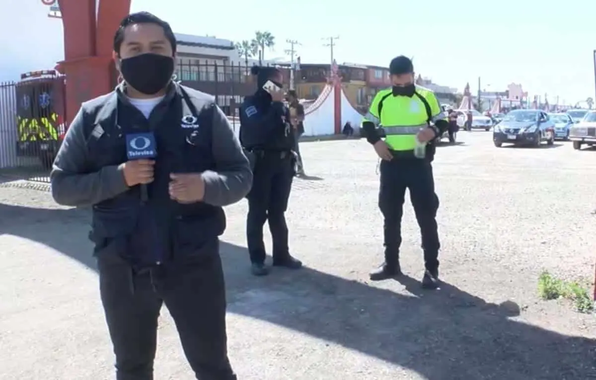 Video. Arrestan a reportero de TELEVISA en VIVO