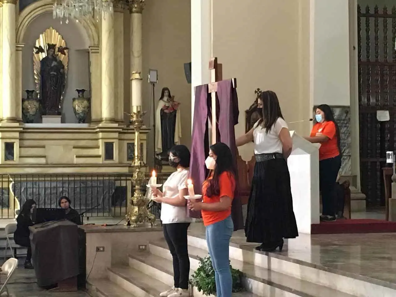 Un viacrucis diferente