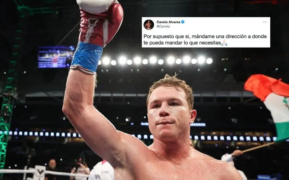 En menos de 24 horas, "Canelo" Álvarez responde a petición de una niña