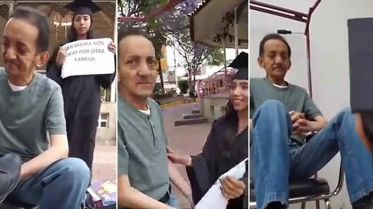 VIDEO: Rinde homenaje a su padre bolero por llevarla hasta la universidad