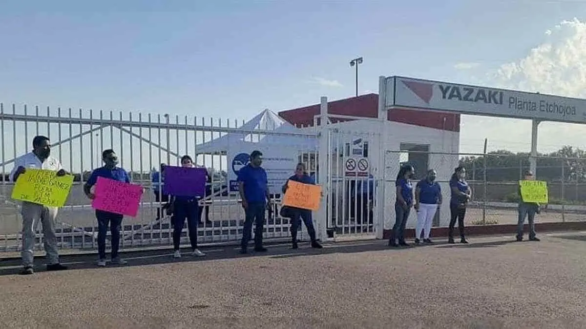Se quejan ante la Corte por caso Yazaki Etchojoa