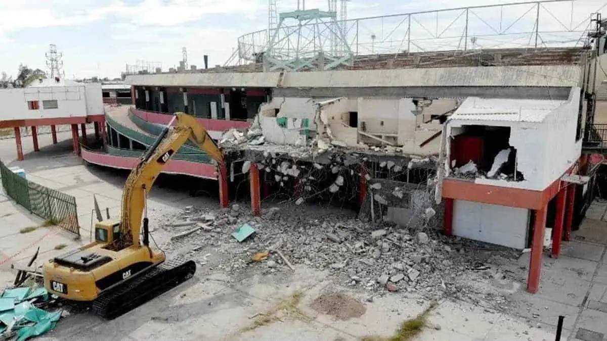 Inicia la remodelación del estadio "Héctor Espino"
