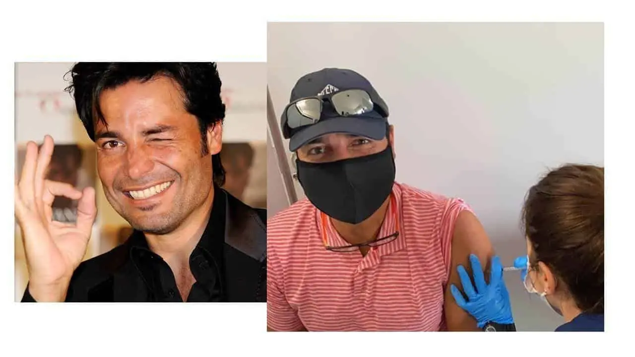 Ya está vacunado Chayanne contra el Covid-19
