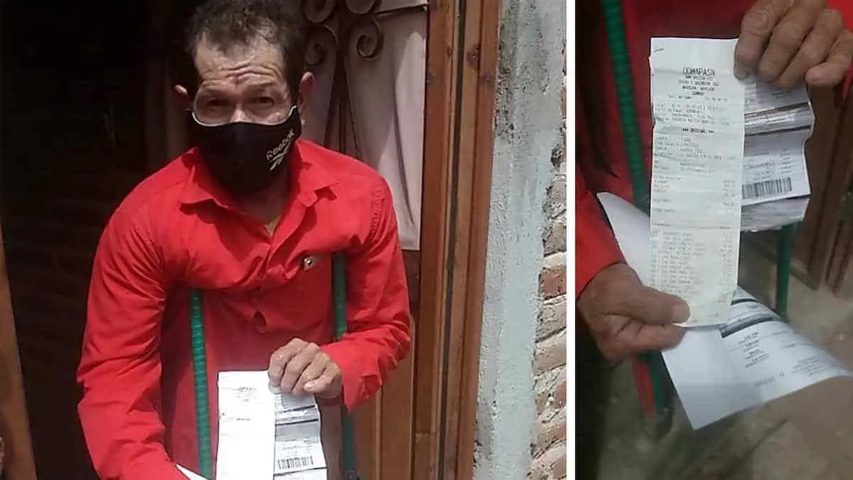 No tiene agua y se la cobran
