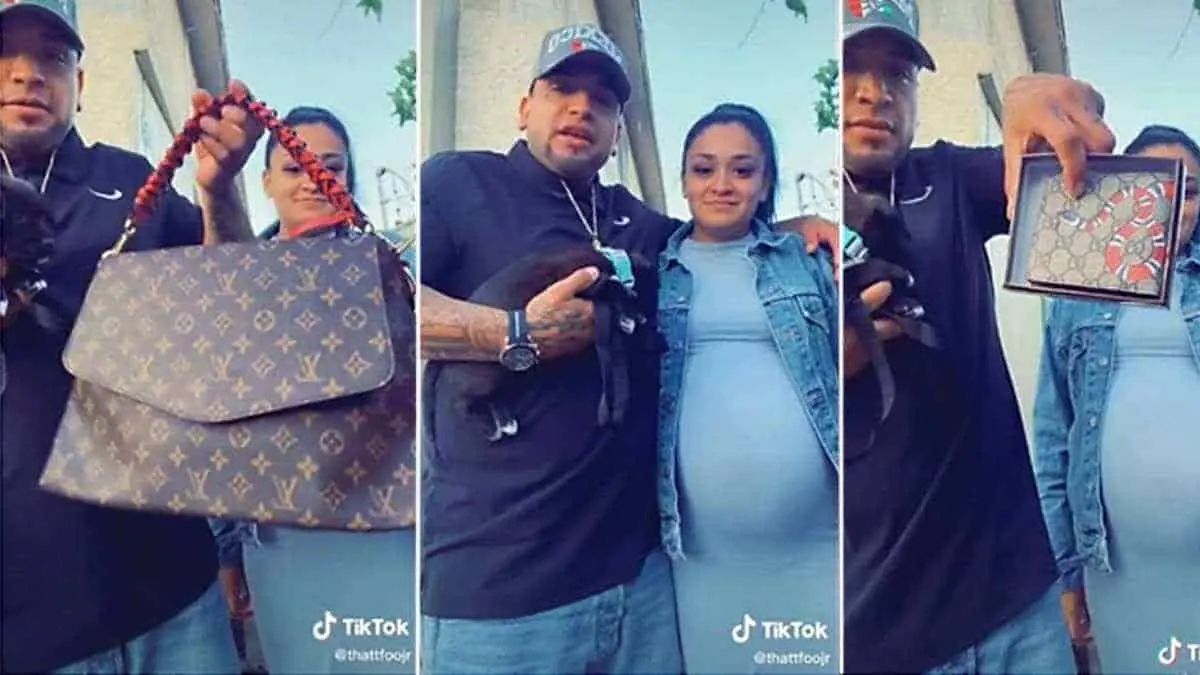 VIDEO. Pareja de tiktokers invita a baby shower y darán regalos de lujo