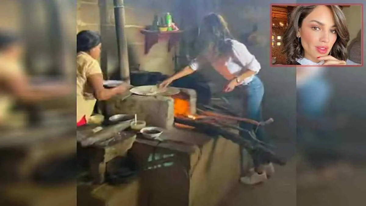 VIDEO: Eiza González deja el glamur para hacer tortillas a mano