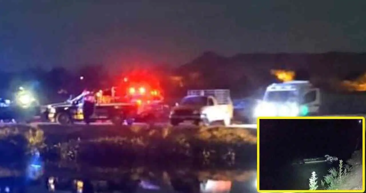 Mueren 4 al caer auto al Canal Alto