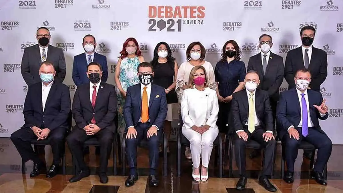 Presunto hackeo a en vivo del debate de candidatos en Sonora