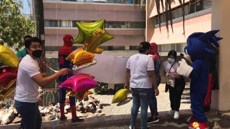 Festejan Día niños con cáncer en Ciudad Obregón