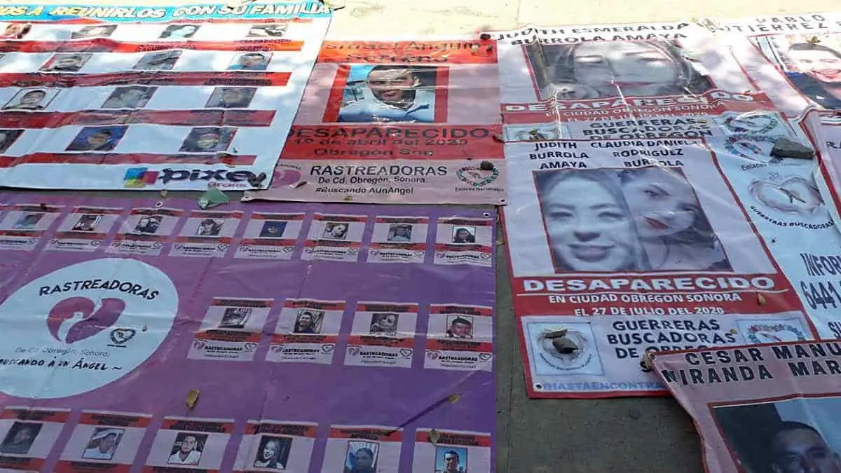 Madres sonorenses marchan por sus hijos desaparecidos