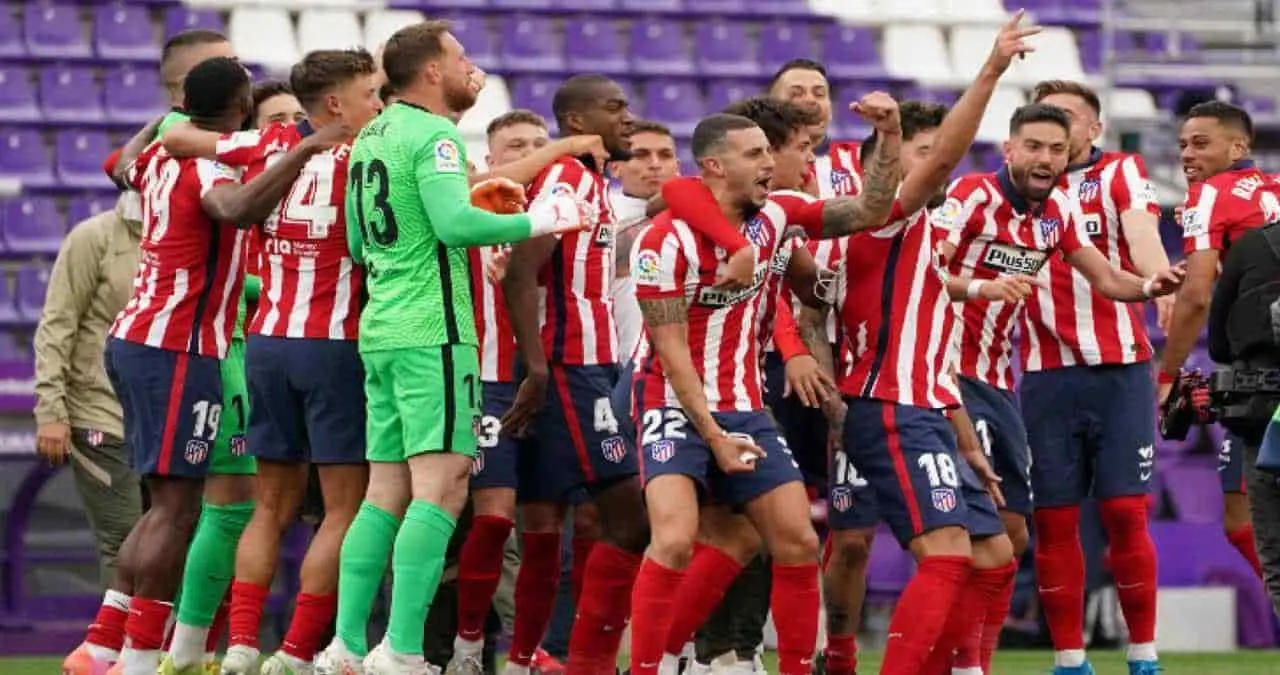 Atlético Madrid campeón de la Liga Española