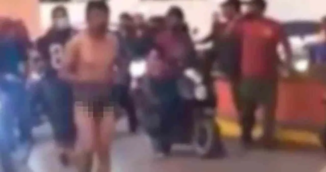 Fuerte lección recibió un ladrón en Hidalgo