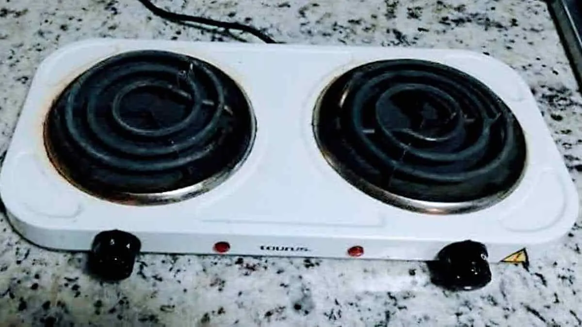 Menor se electrocuta con una parrilla eléctrica