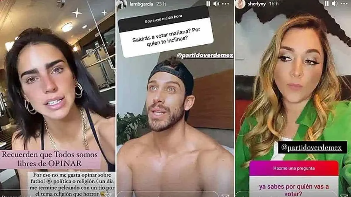 INE ordena a influencers retirar mensajes a favor del Partido Verde