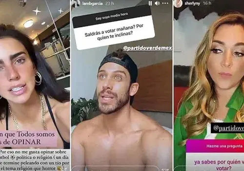 INE ordena a influencers retirar mensajes a favor del Partido Verde
