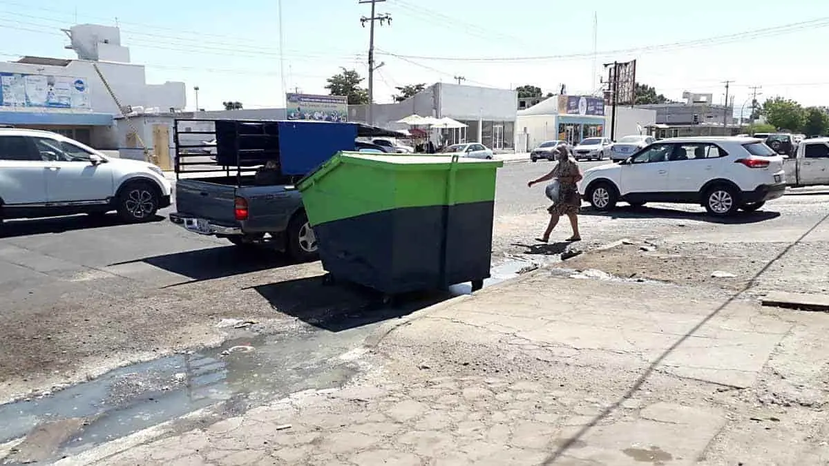 Mercadito Unión, entre aguas negras