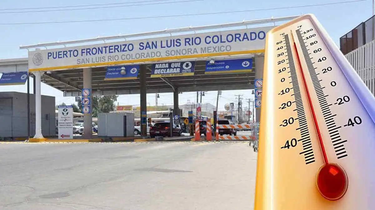 ¡Cúbrase con lo que pueda!: el calor estará entre 47 y 48°C