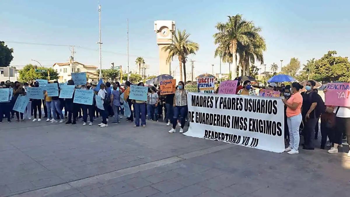 Exigen en Cajeme reapertura inmediata de guarderías IMSS