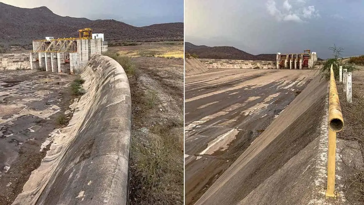 Esperan lluvia en la cuenca del río Mayo