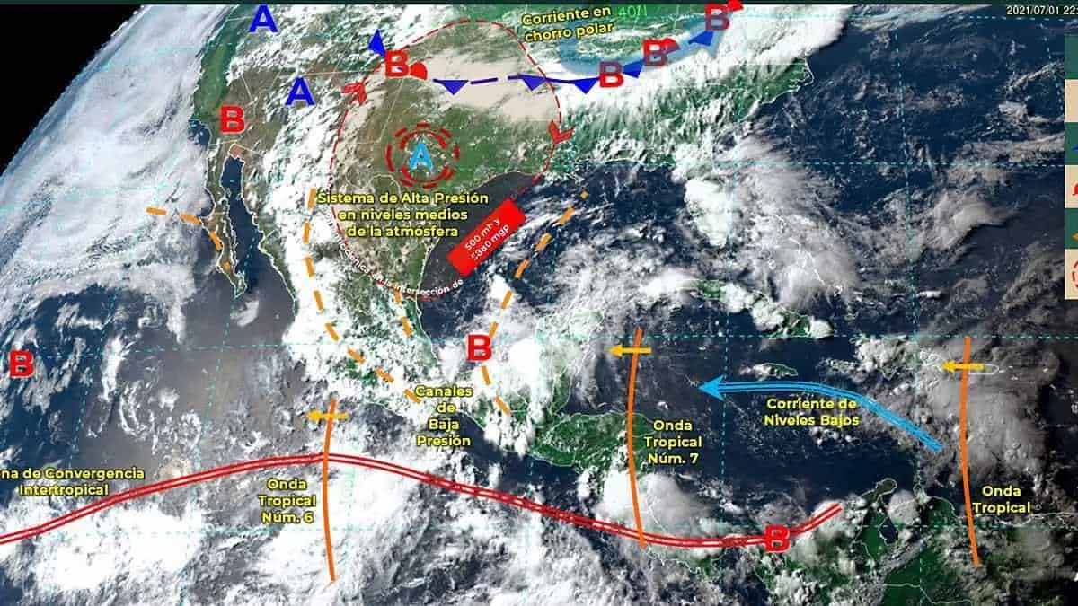 Seguirán las lluvias en Sonora