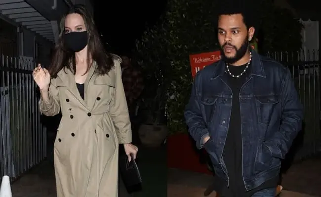 Angelina Jolie y The Weeknd, ¿romance a la vista?