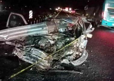 Menor muere decapitado en accidente carretero