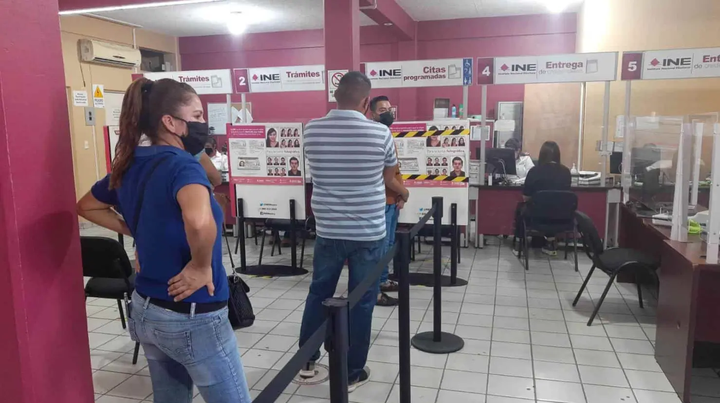 Concluyó trámite para cambios en credenciales de elector
