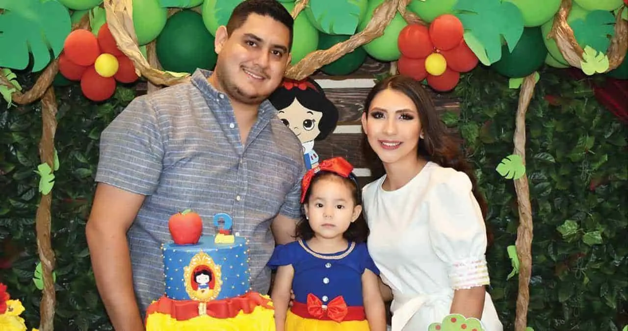 Festejo de princesas para María Guadalupe