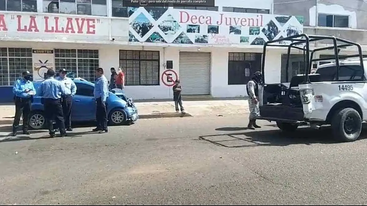 Chocan patrulla de la Guardia Nacional y carro particular; hay 3 heridos