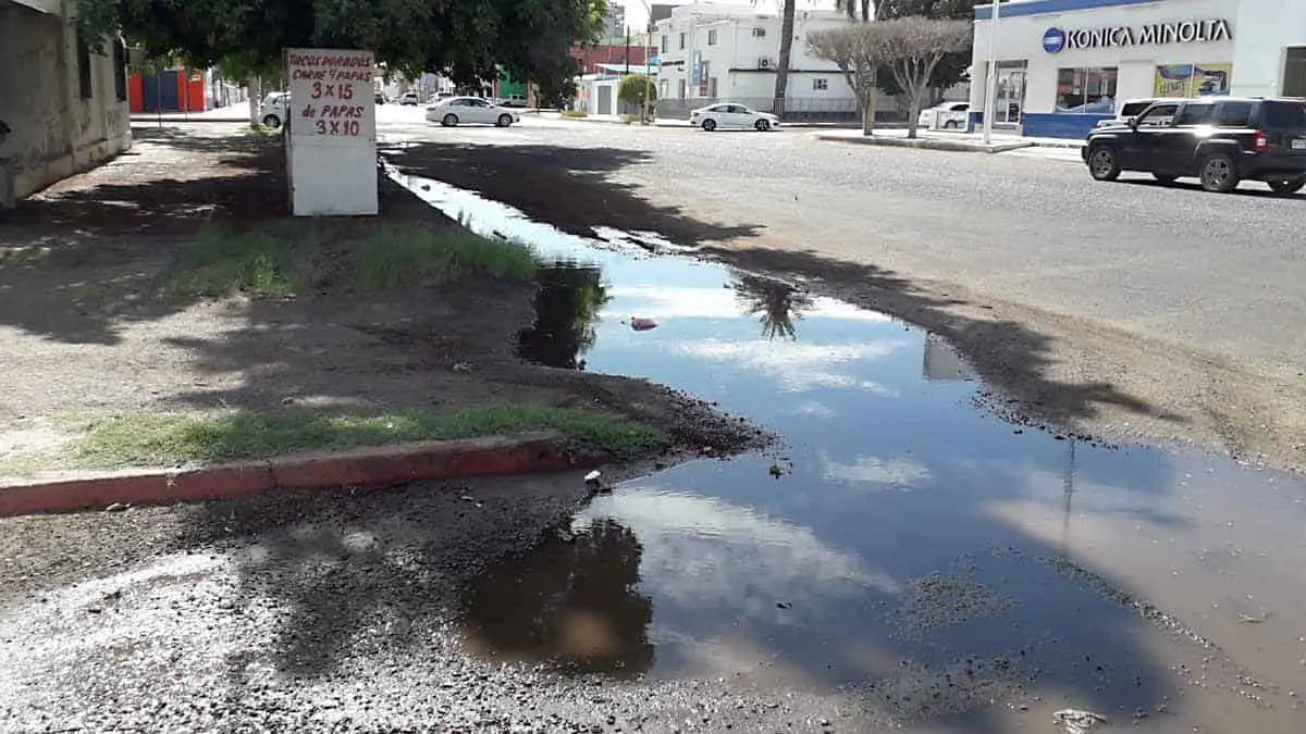 En época de crisis desperdician el agua