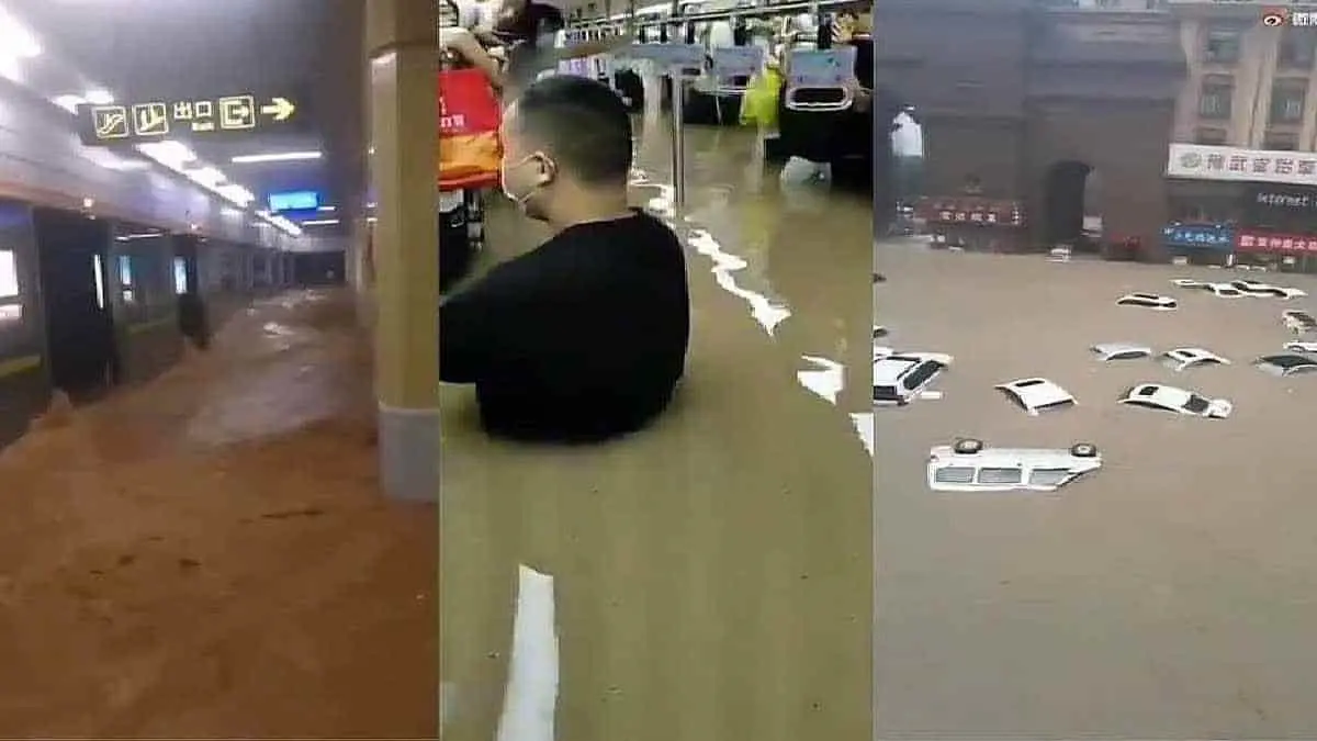 VIDEO: Severas inundaciones en China