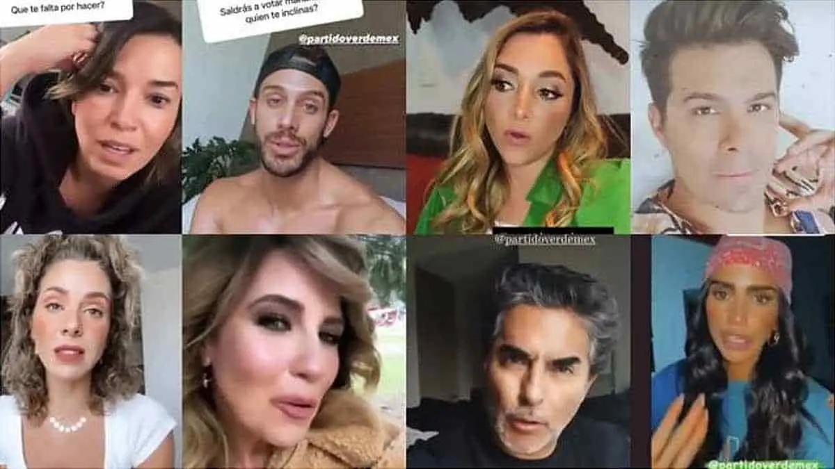 Millonaria multa al Verde por contratar influencers en veda electoral