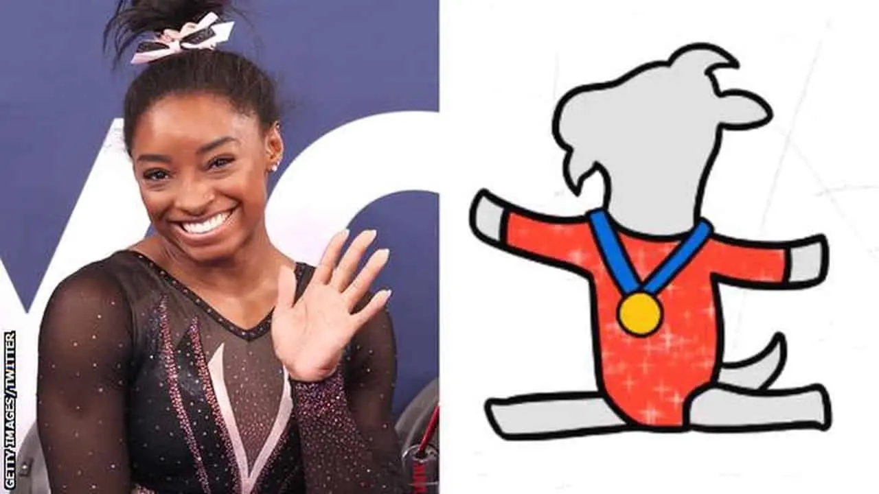La gimnasta Simone Biles tiene su propio emoji olímpico