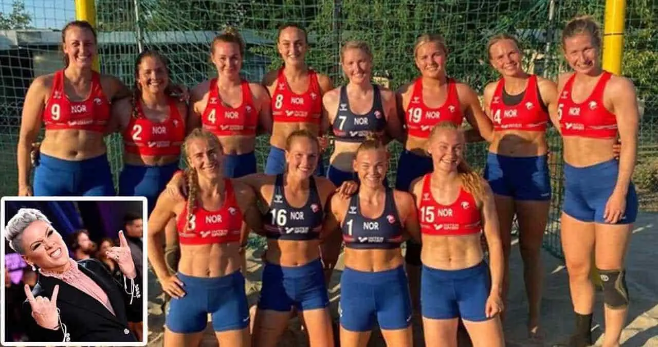 Pink se hará cargo de la multa de la selección de Noruega