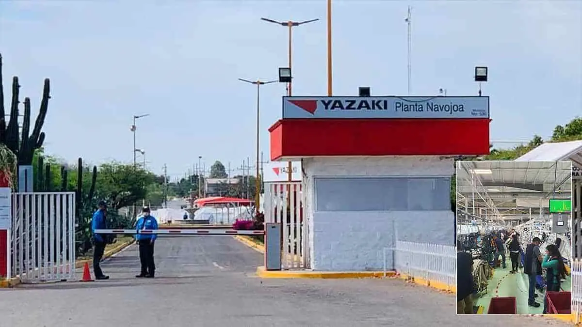 Vacunarán a mil empleados de Yazaki