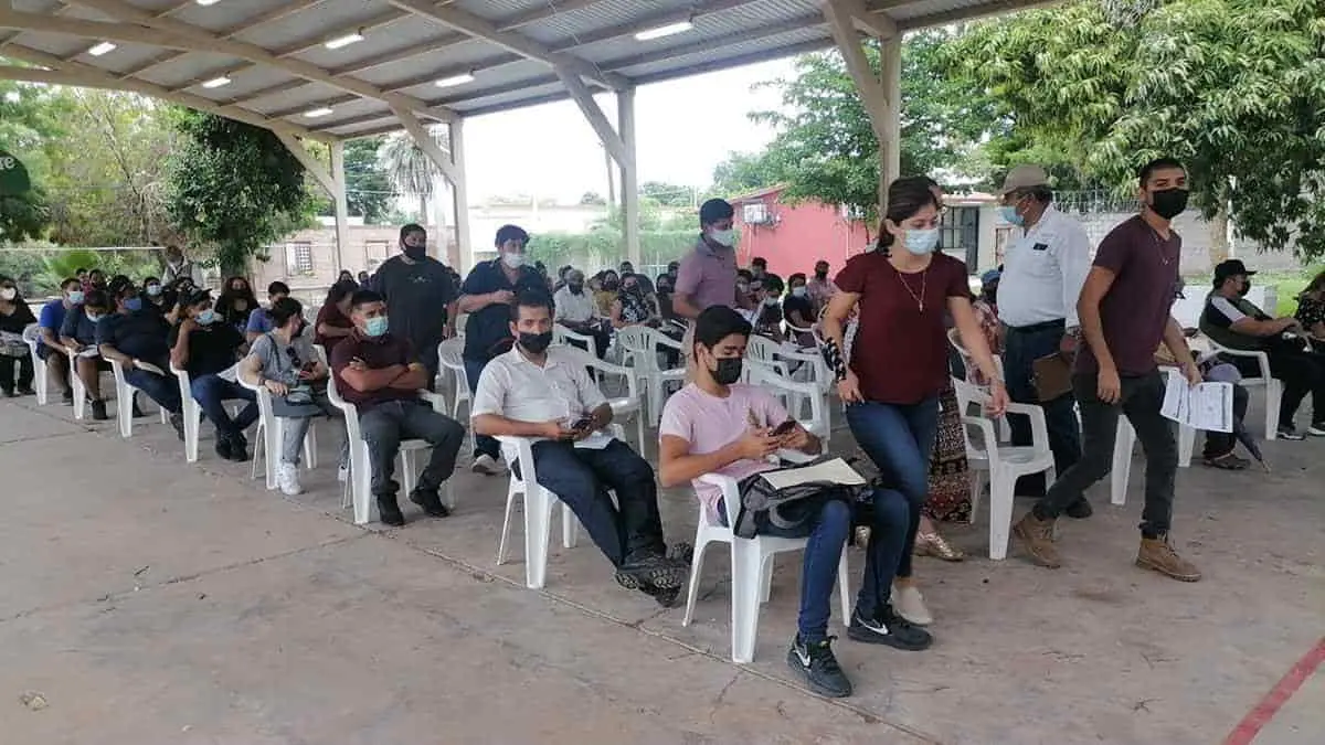 Concluye vacuna en zona urbana