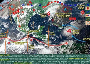 Hay potencial de lluvias para Sonora