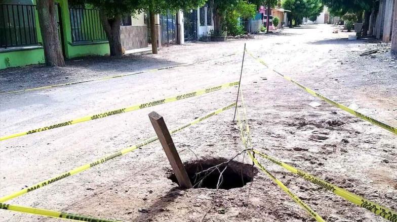 Casas llenas de agua... negra