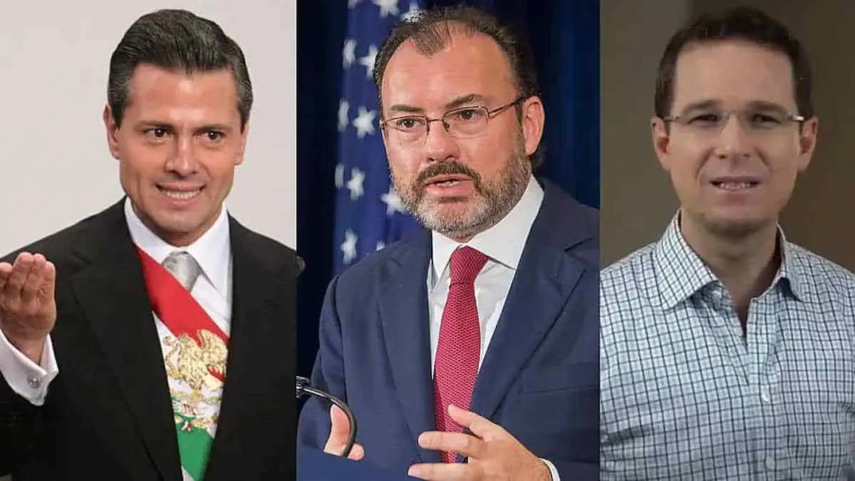 Vinculan a Peña Nieto, Luis Videgaray y Ricardo Anaya en red delictiva
