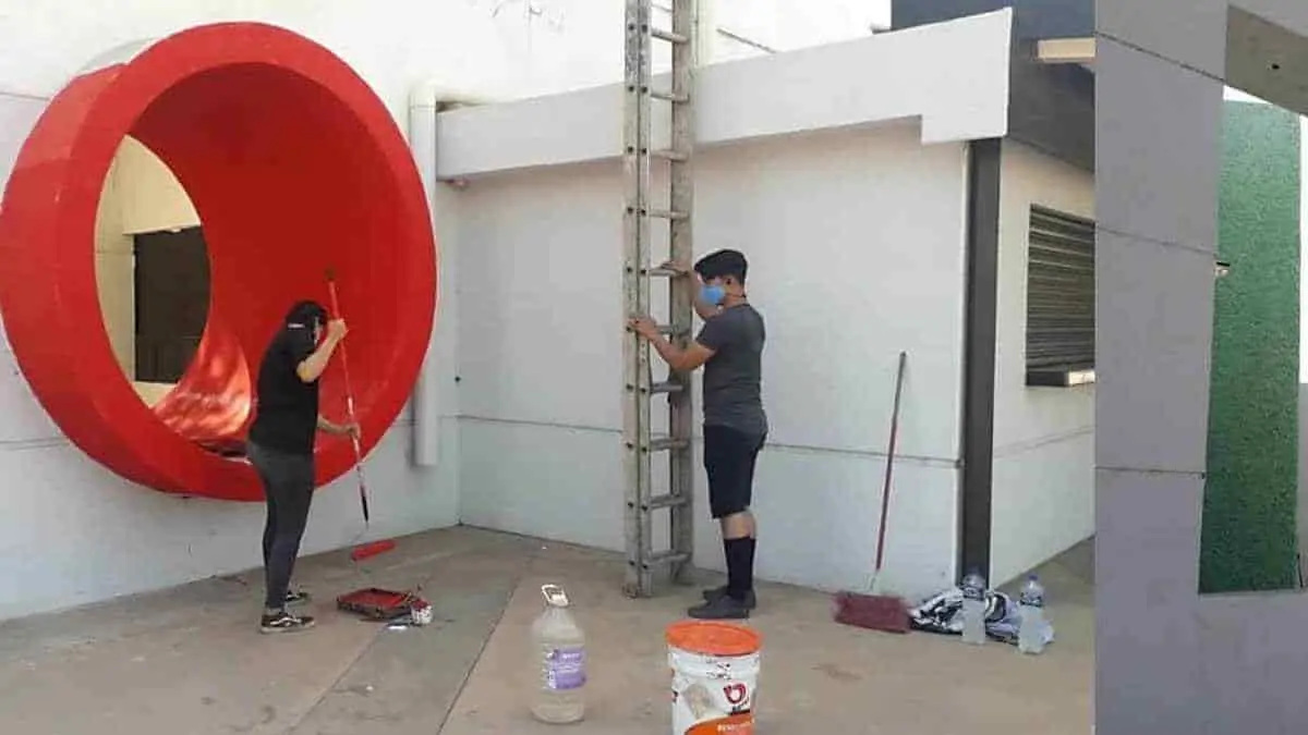 Un nuevo mural dará vida a la Laguna del Náinari