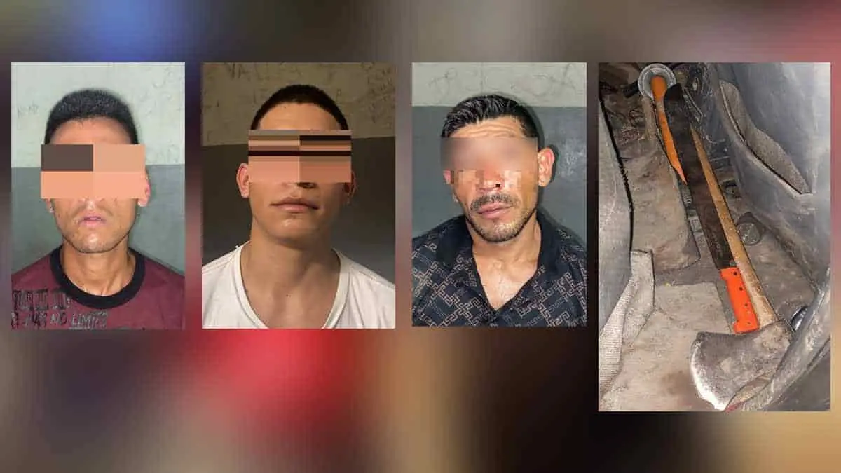 Golpean a hombre con bates y los detienen