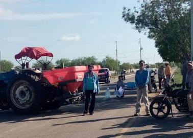 Bloquean accesos de Pueblo Mayo
